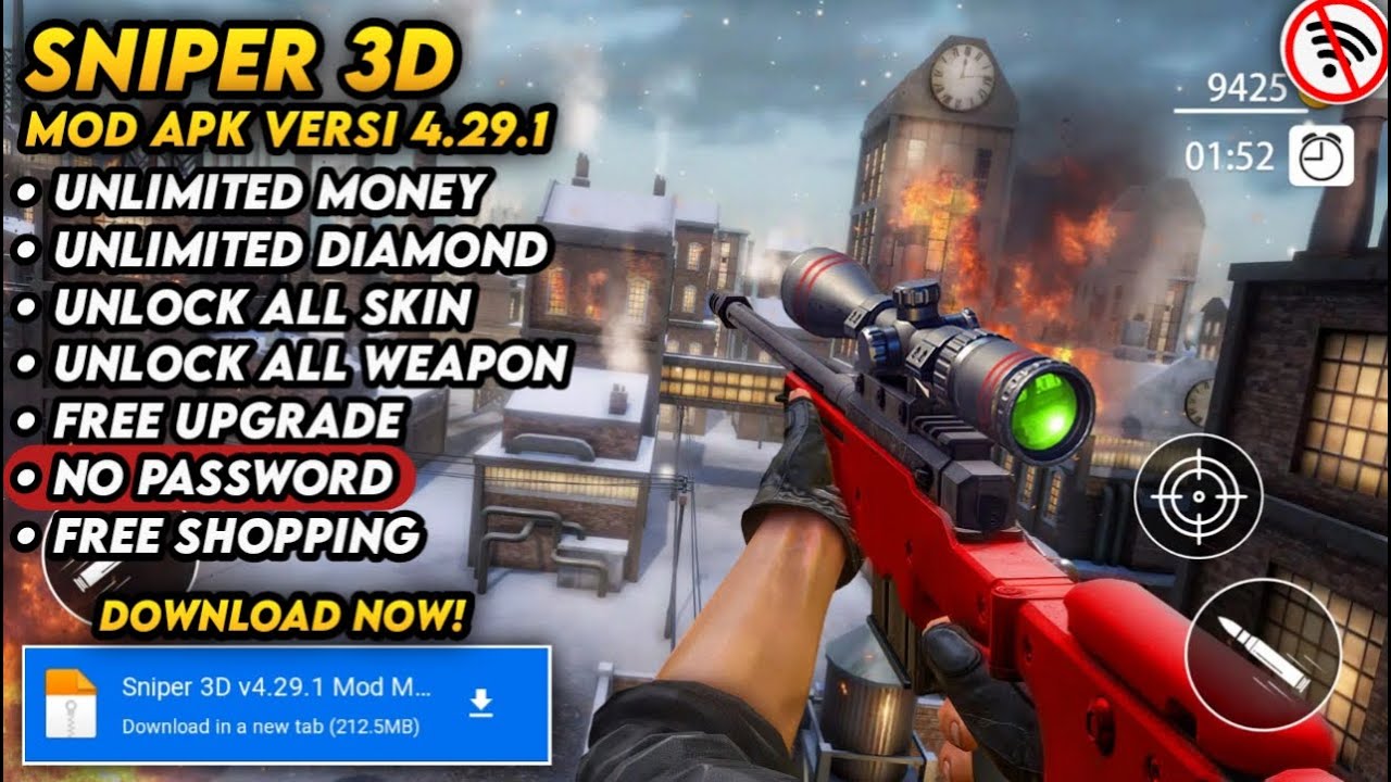 Sniper 3D Mod Apk 1